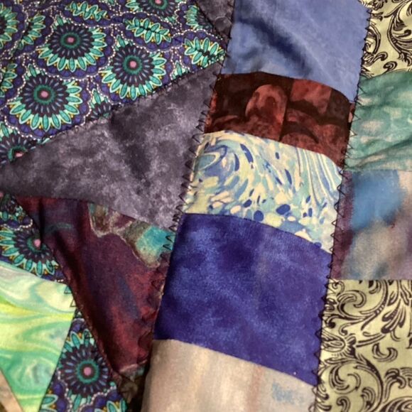 NWT Hand Crafted Toy Animal/Doll Quilt with Pillow - Picture 3 of 9